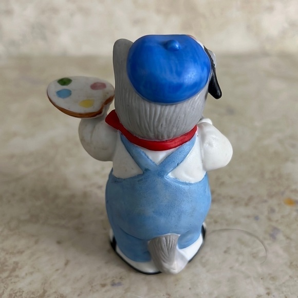 Vintage Schmid Kitty Cucumber Figurine Albert Artist 1990 - Picture 3 of 6